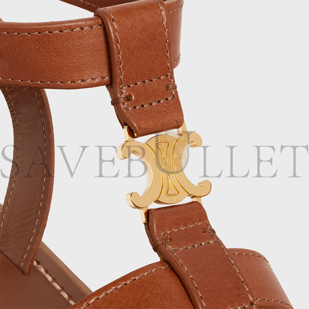 Ce**e clea triomphe gladiator sandal in calfskin - vegetal tanning 352463778c.04lu